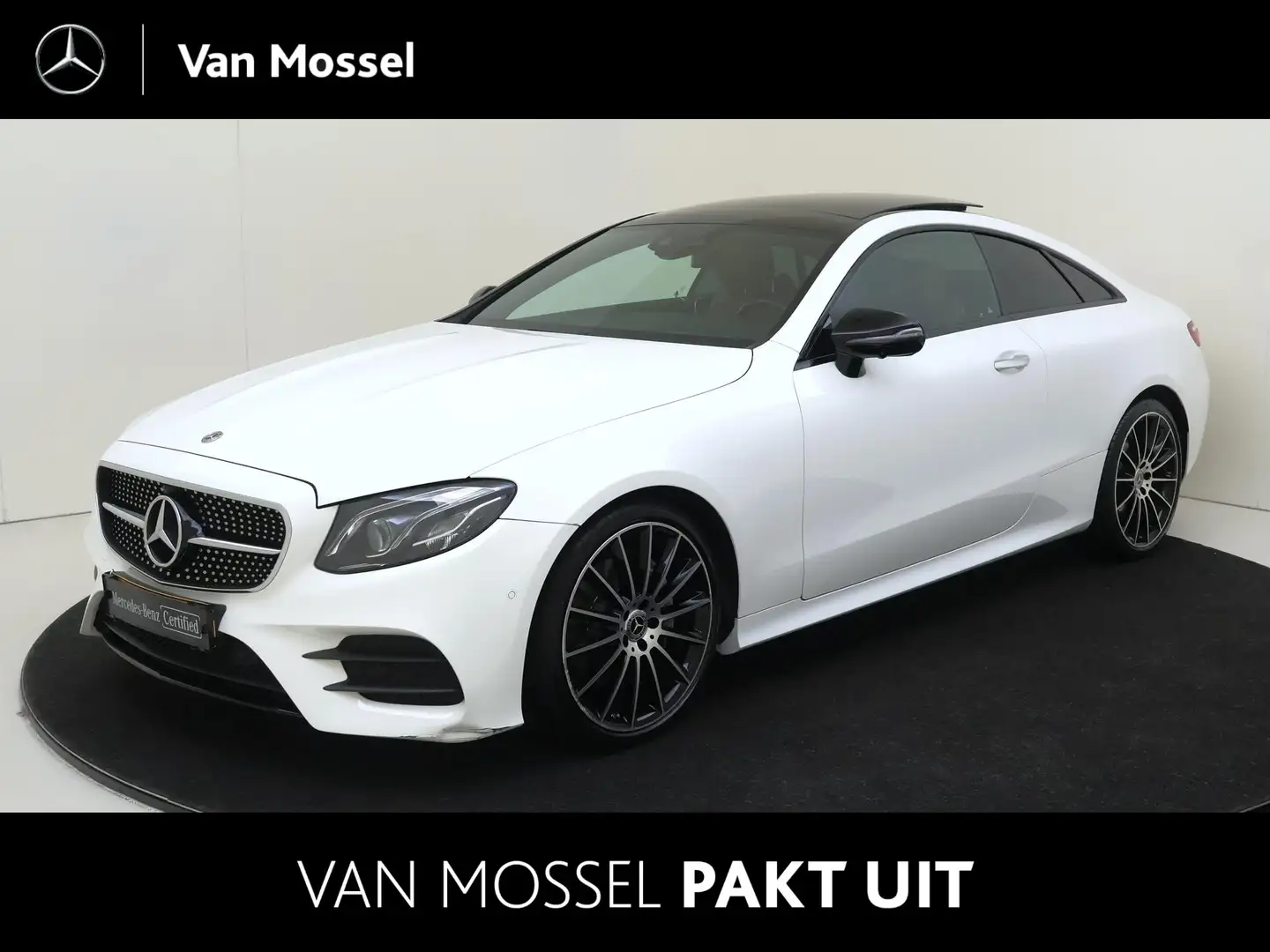 Mercedes-Benz E 200 Coupé Premium Plus /Panoramadak /Memory /Burmester Weiß - 1