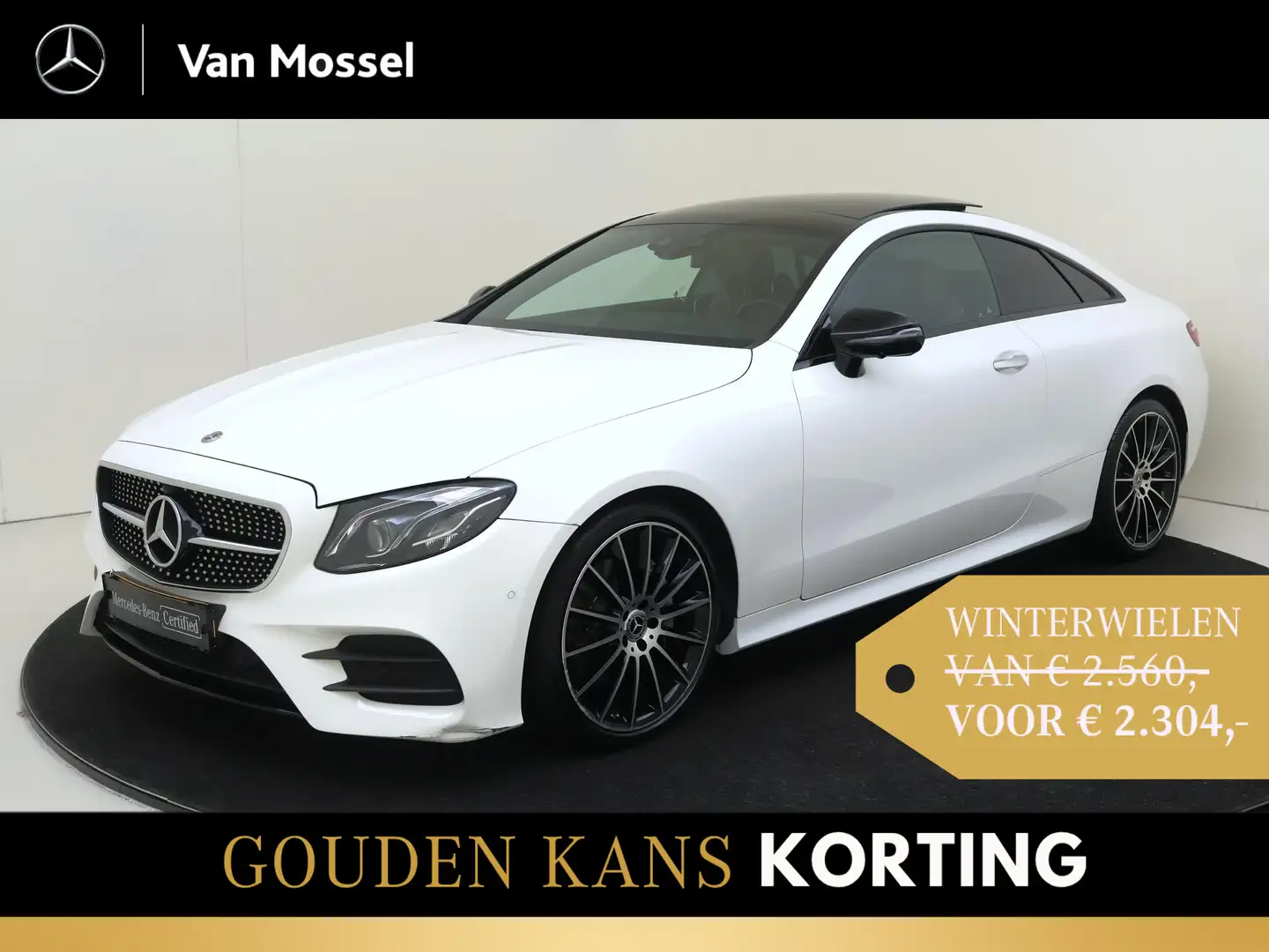 Mercedes-Benz E 200 Coupé Premium Plus /Panoramadak /Memory /Burmester Blanc - 1