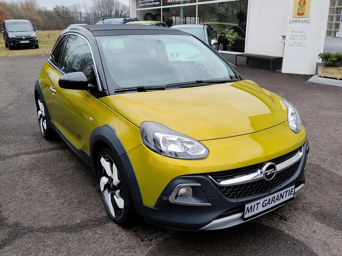 Opel Adam Rocks 1,4 Faltdach, 18 Zoll Alu, Sitzheizung Gelb - 1