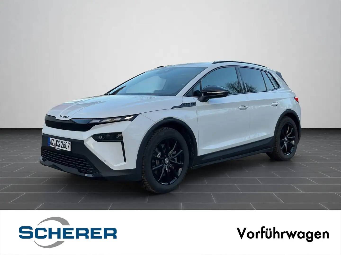 Skoda Elroq 85 Sportline GK Weiß - 1