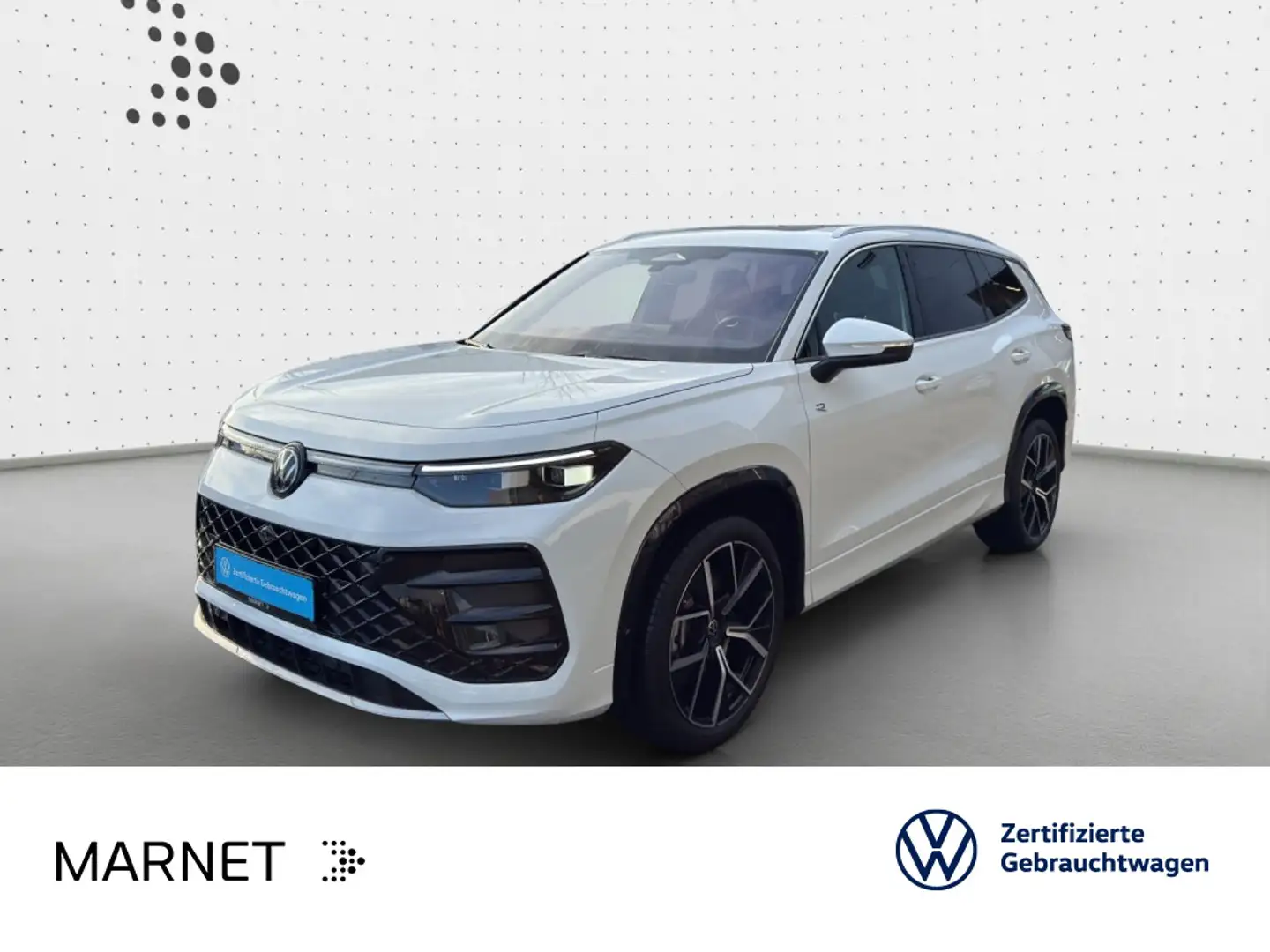 Volkswagen Tayron 2.0 TDI DSG R-Line 4Motion Navi*AHK*Pano* Weiß - 1