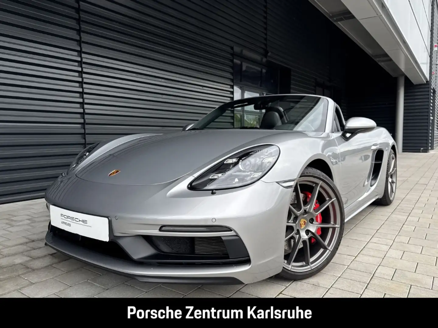 Porsche Boxster 718 GTS 4.0 Sport Chrono Sportabgasanlage Silber - 1