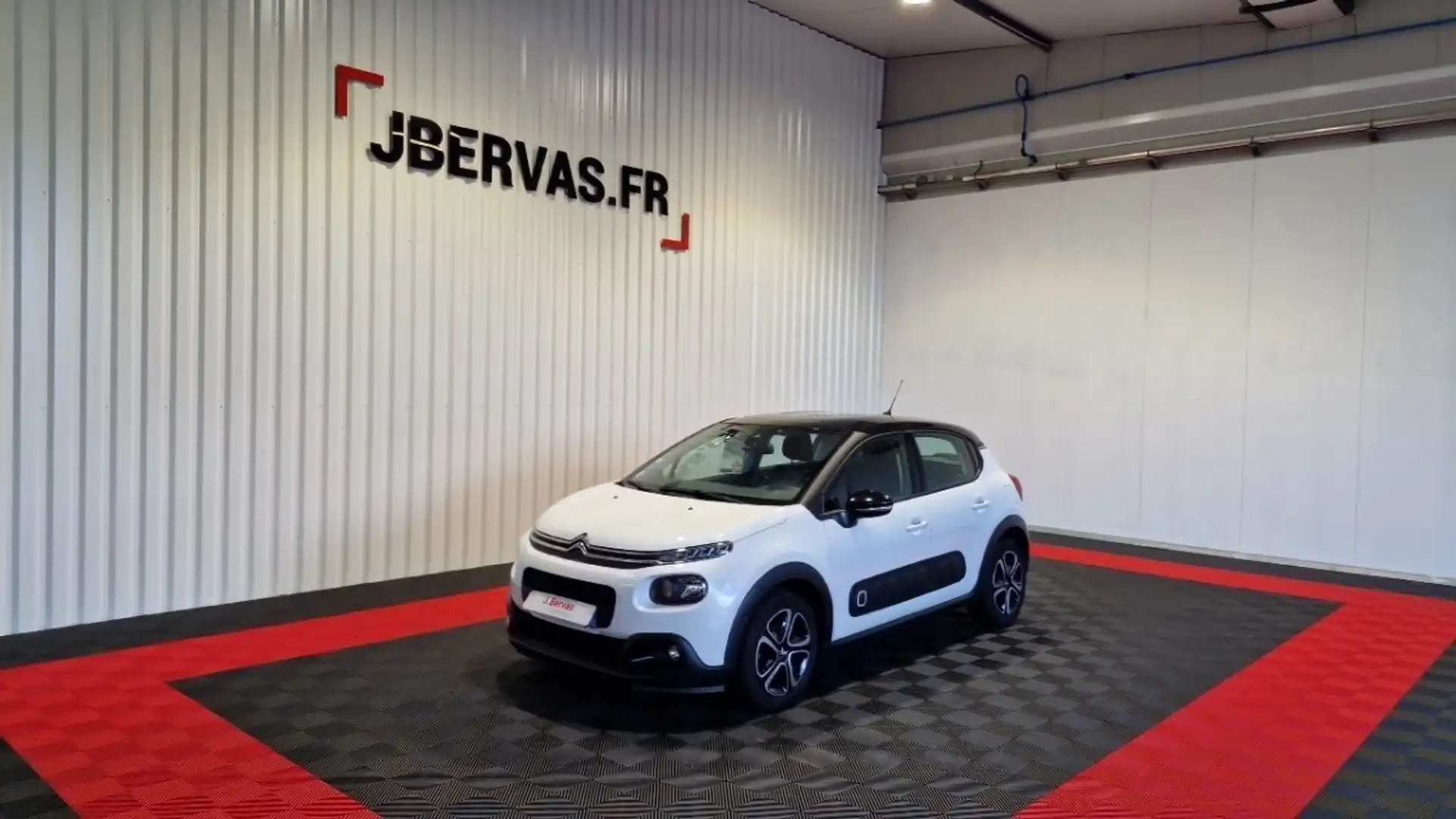 Citroen C3 SOCIETE puretech 110 ss eat6 shine Wit - 1