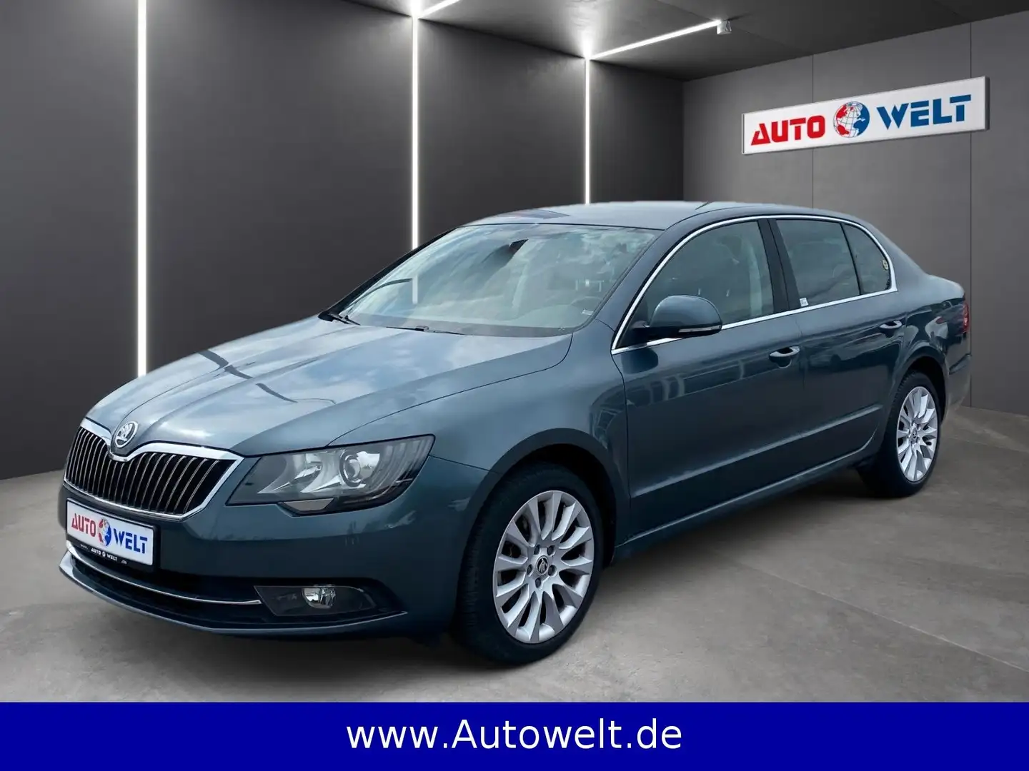 Skoda Superb 1.4 TSI Exclusive Gris - 1