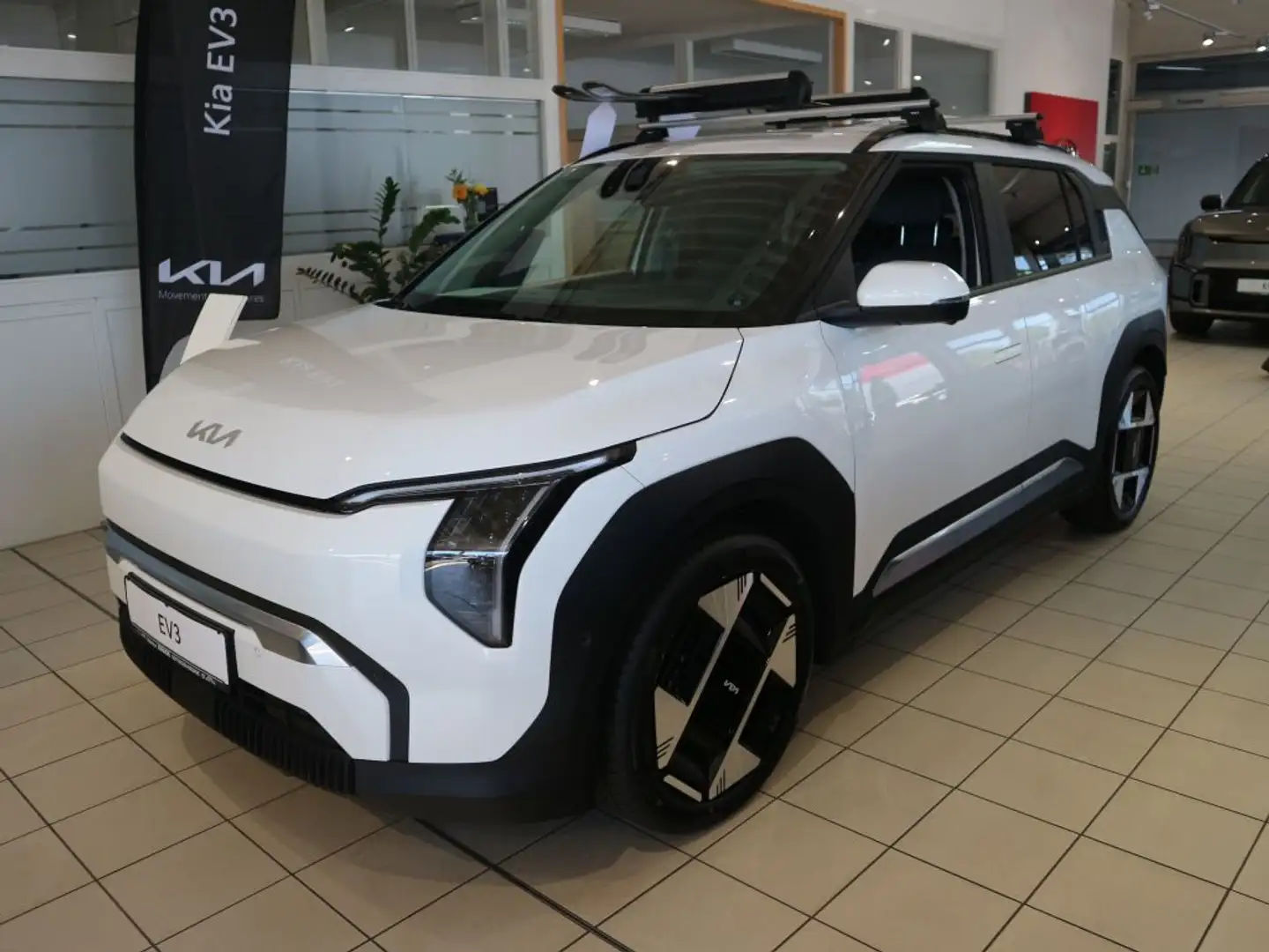 Kia EV3 58,3-kWh FWD Earth Blanc - 1
