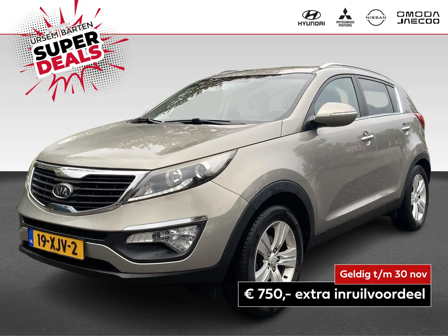 Kia Sportage 2.0 X-ecutive Plus Pack | All season banden Gris - 1