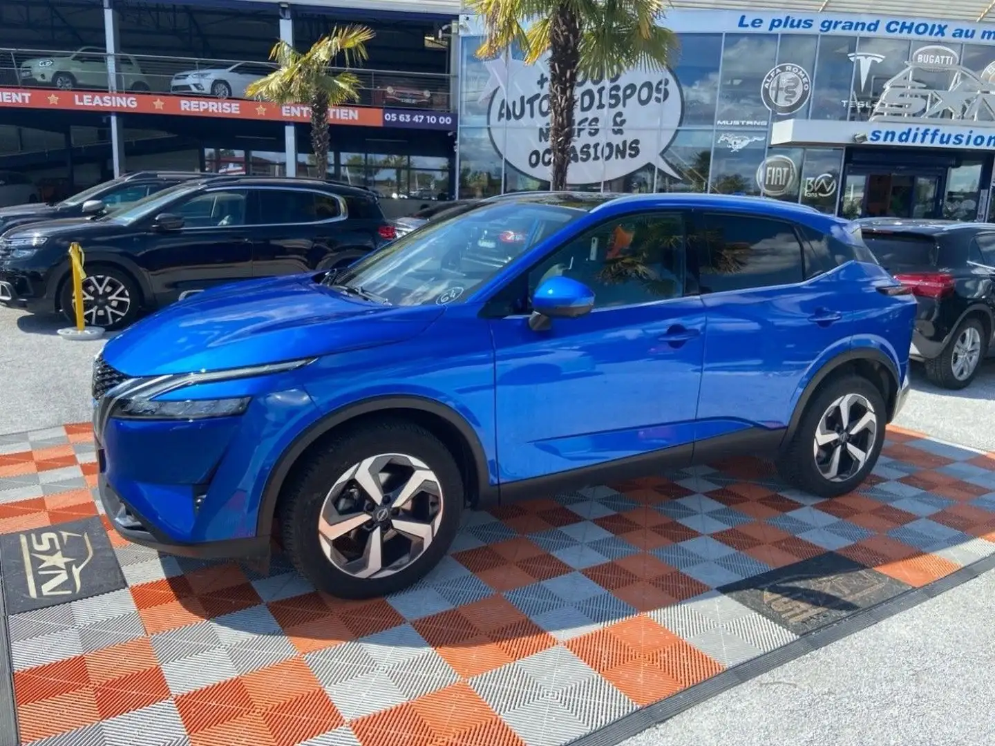 Nissan Qashqai Mild Hybrid 158 X-TRONIC N-CONNECTA Toit Hayon GPS Gris - 1