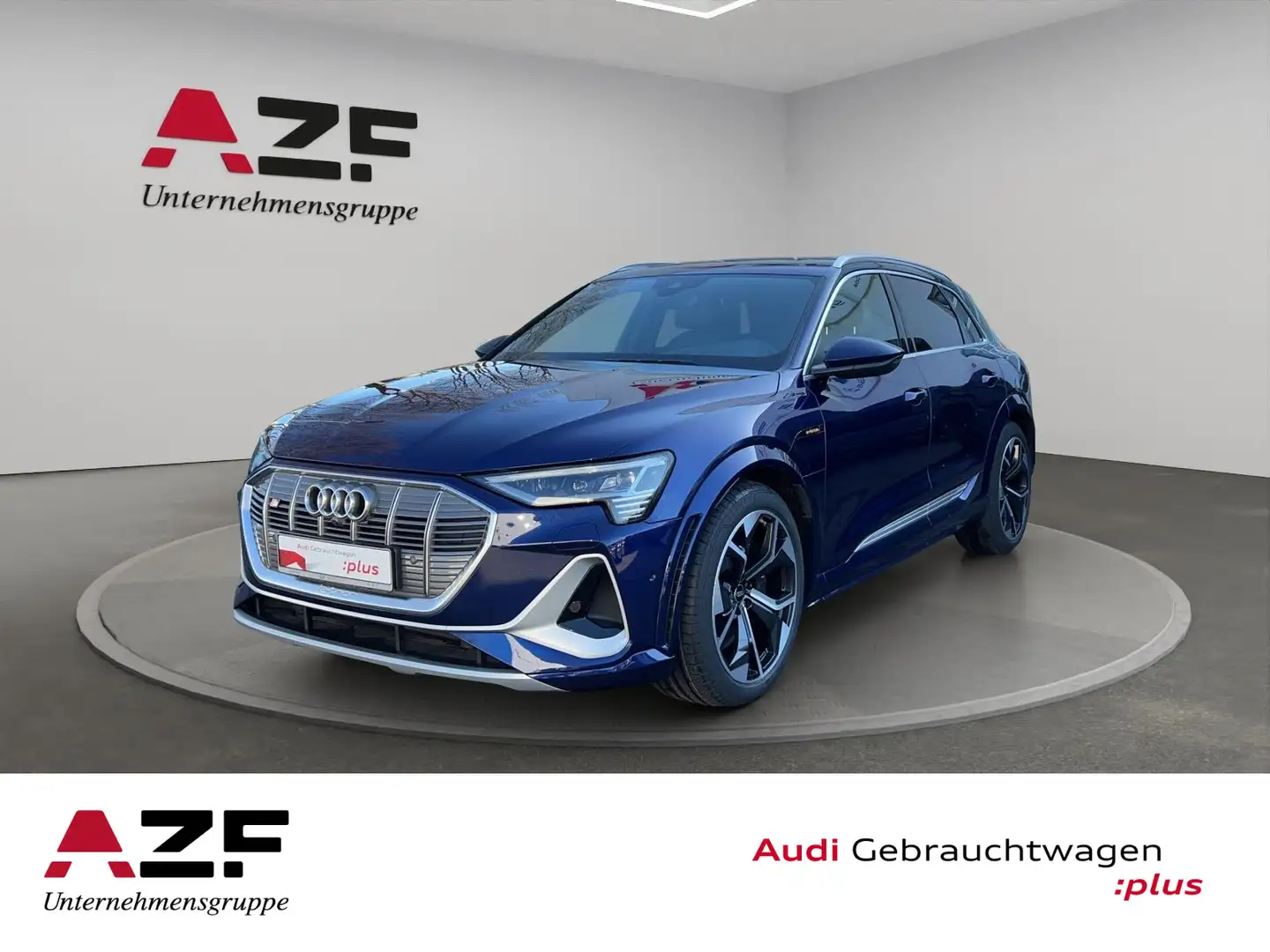 Audi qu AHK+MATRIX-LED+B&O+LEDER+ACC Albastru - 1