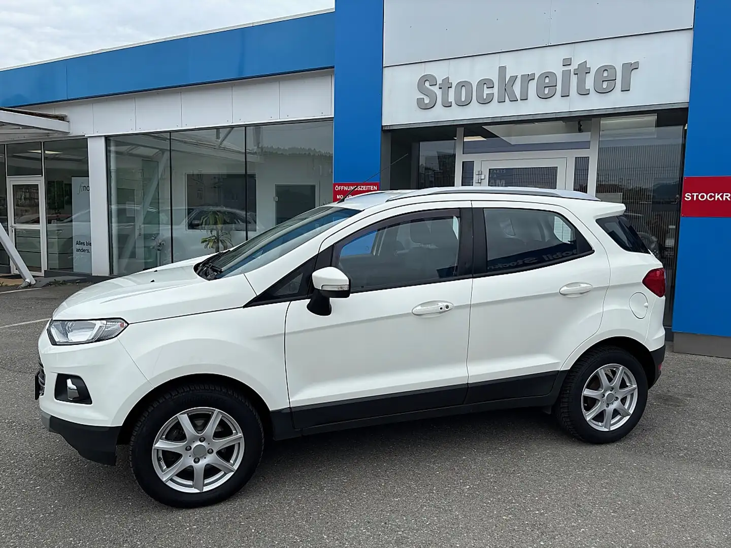 Ford EcoSport 1,5 TDCi Titanium*Pickerl 04/2027*AHK*PDC Weiß - 2