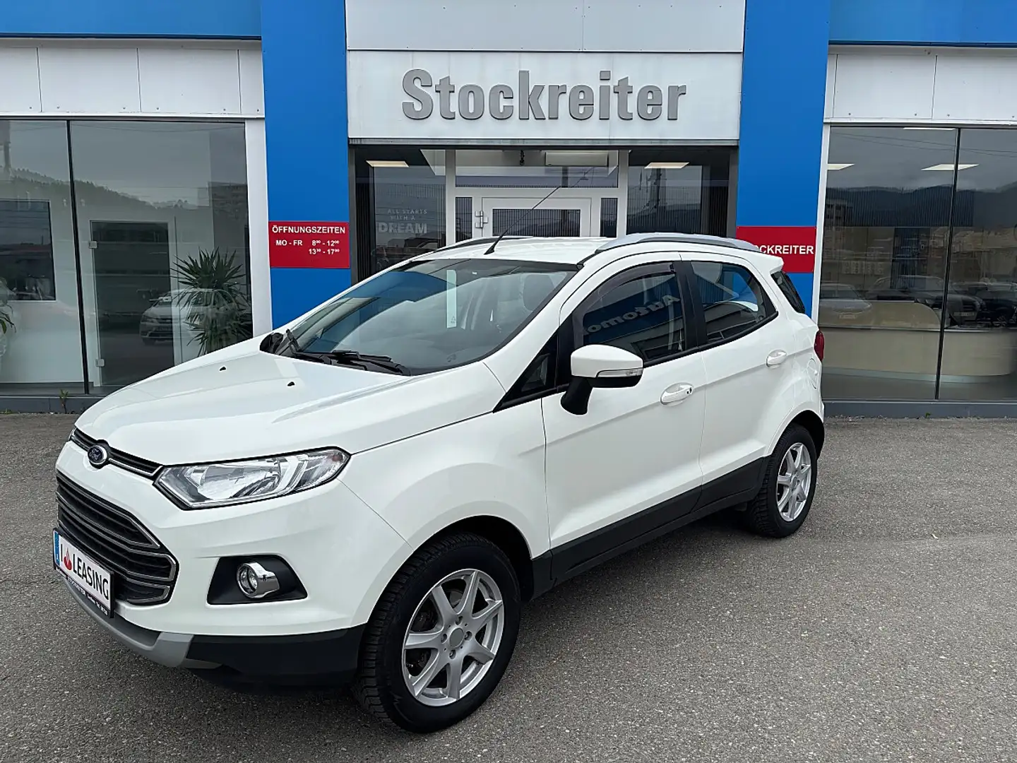 Ford EcoSport 1,5 TDCi Titanium*Pickerl 04/2027*AHK*PDC Weiß - 1