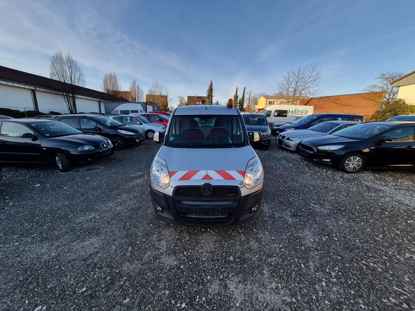 Fiat Doblo SX Kasten KLIMA AHK TÜV 5/26 Grijs - 2