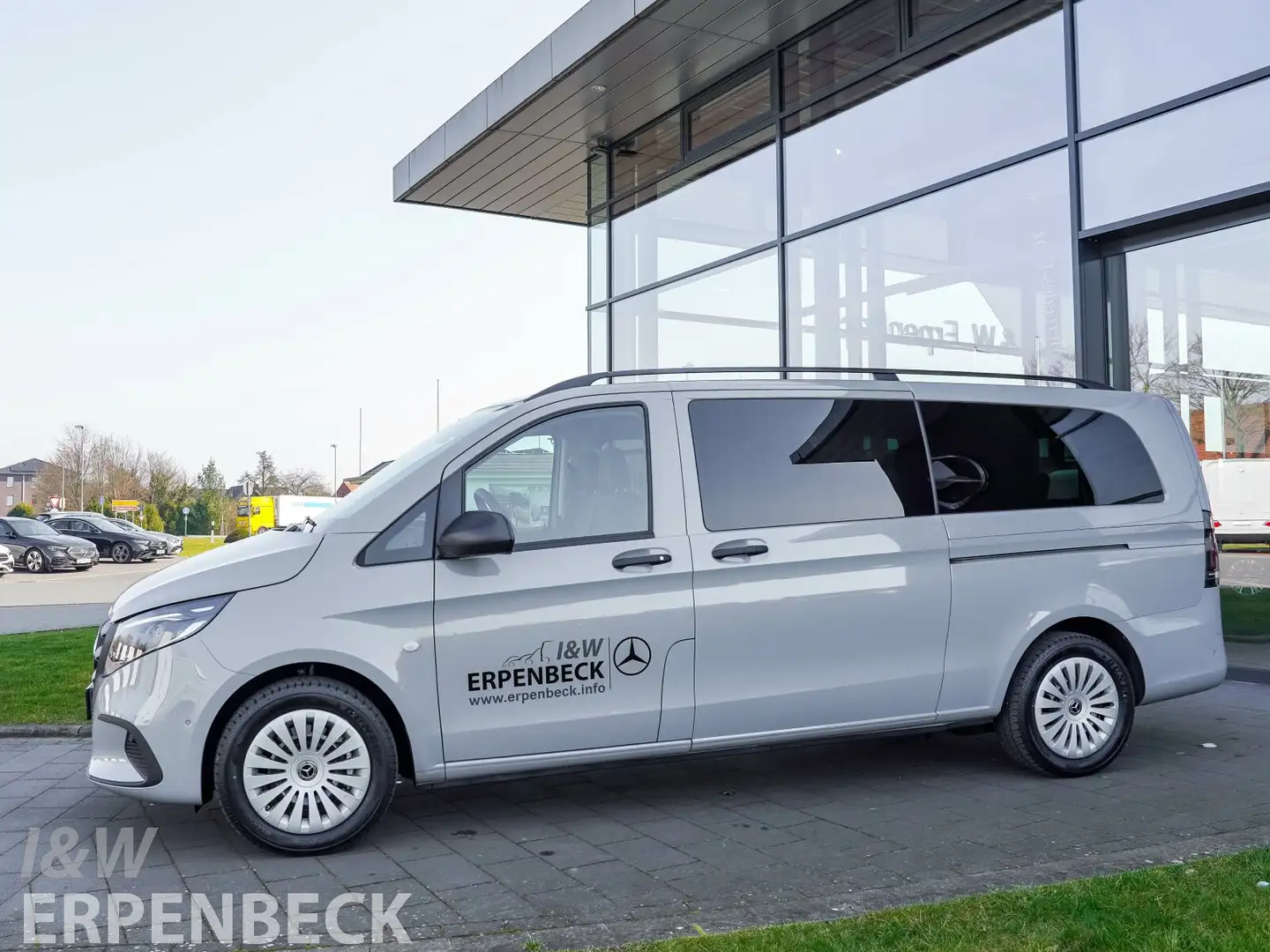 Mercedes-Benz Vito Tourer 116 CDI Pro extralang AHK Tür links Gris - 2