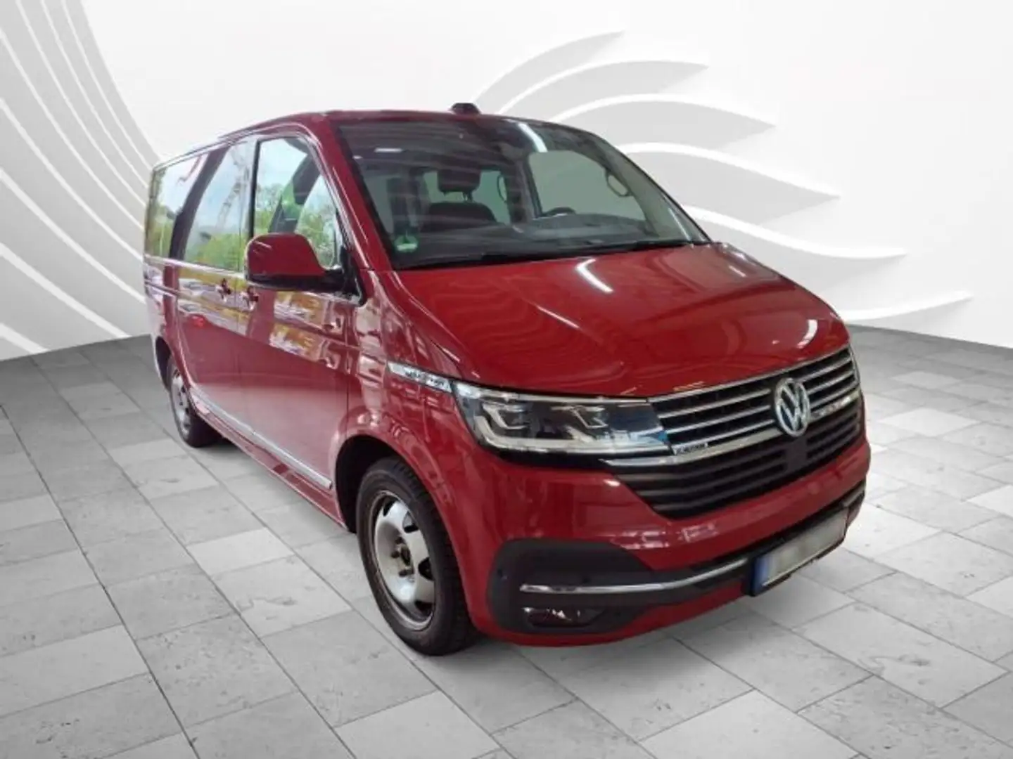 Volkswagen T6.1 Multivan 2.0 TDI DSG Highline, 4Motion, AHK Rot - 2