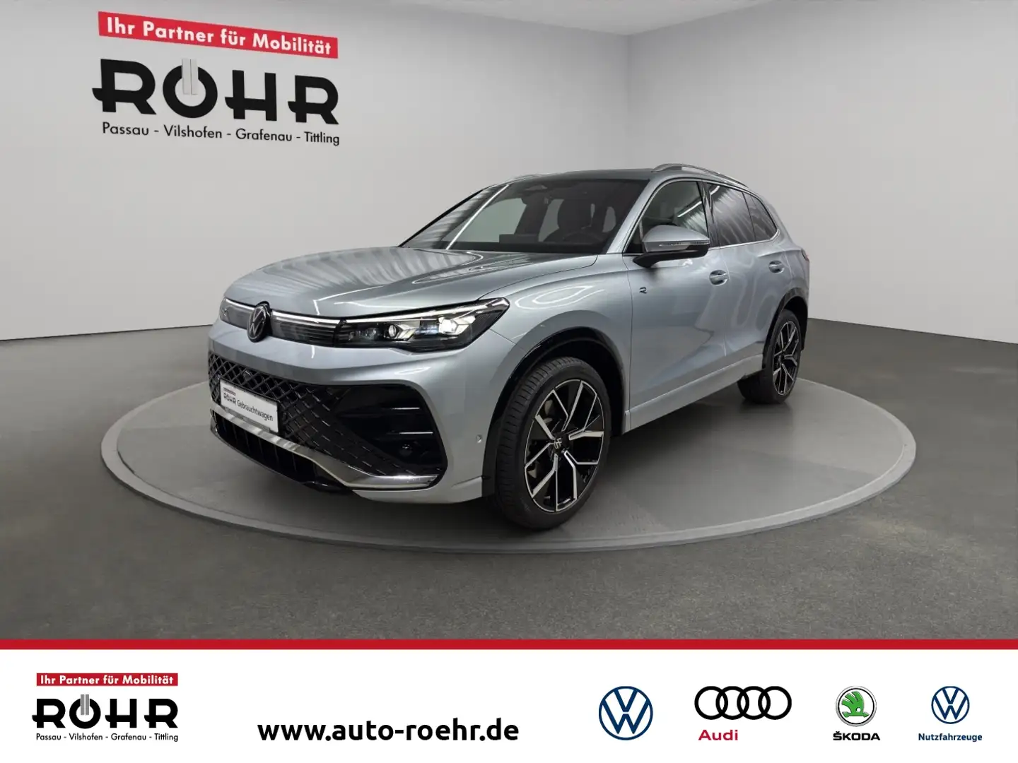 Volkswagen Tiguan R-Line (Standheizung.Navi.PANO.AHK) 2.0 TDI 4M DSG Argent - 1