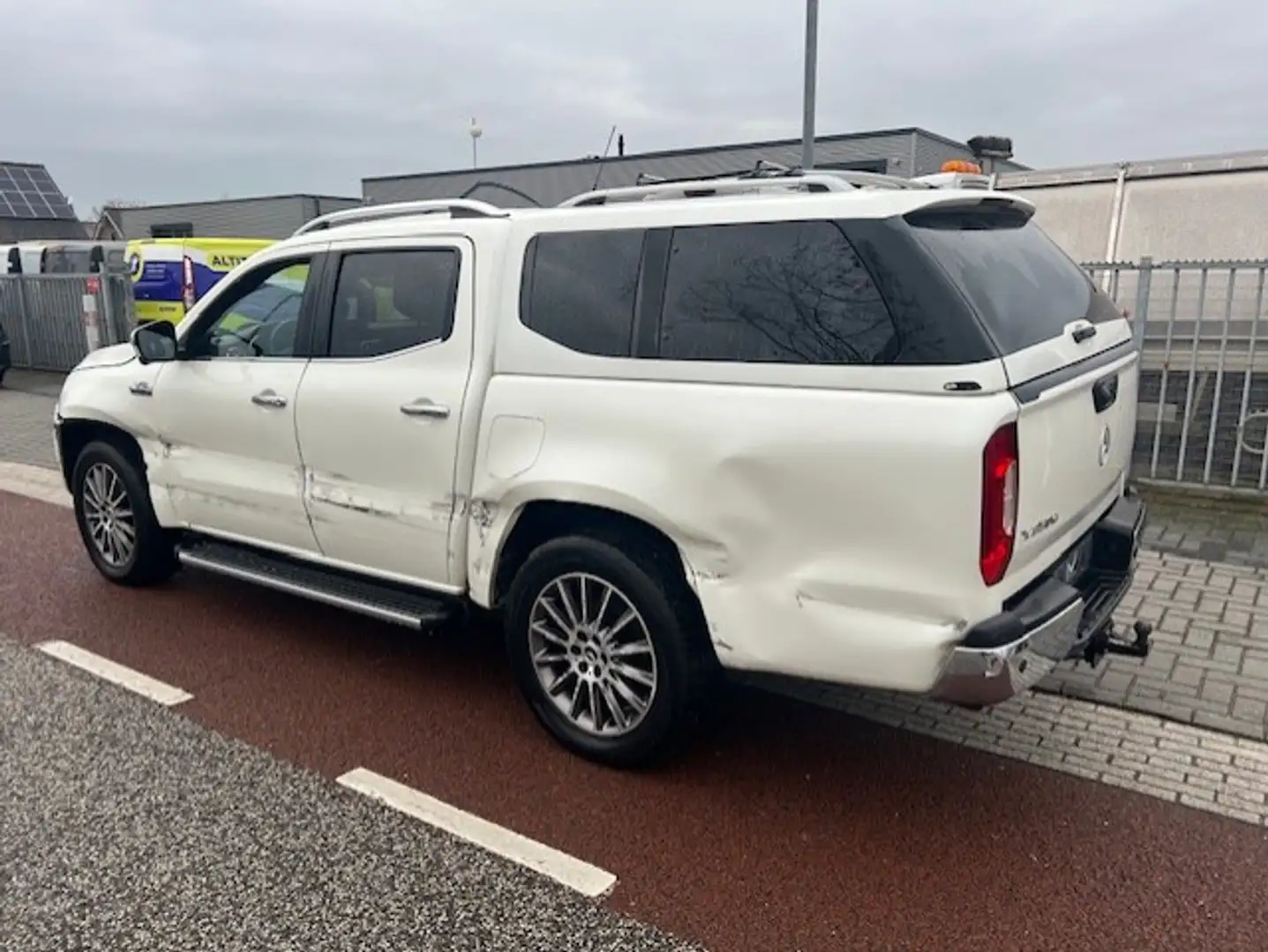 Mercedes-Benz X 350 d 3.0 V6 4-MATIC AUTOM. DOUBLE CAB. KLIMA AIRCO LE Blanc - 2