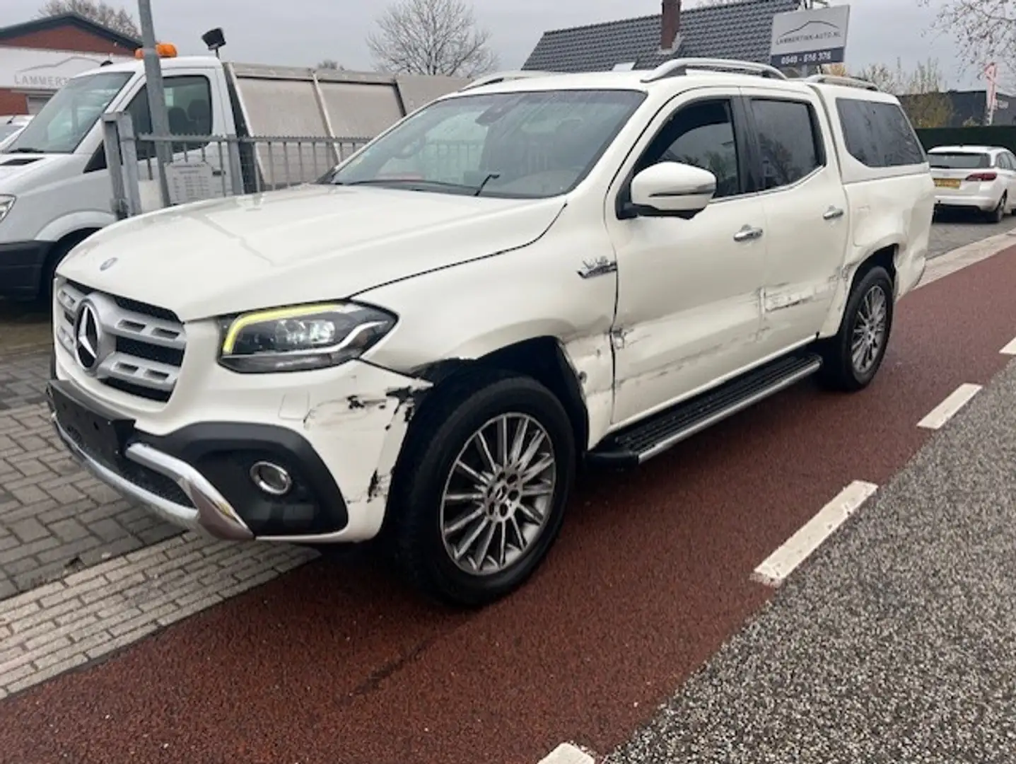 Mercedes-Benz X 350 d 3.0 V6 4-MATIC AUTOM. DOUBLE CAB. KLIMA AIRCO LE Blanc - 1