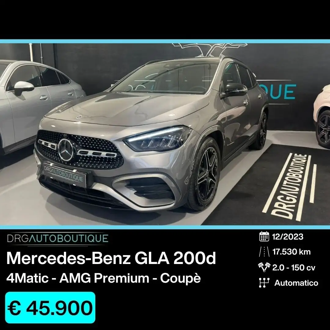 Mercedes-Benz GLA 200 GLA 200 d Automatic AMG Line Premium Grau - 1