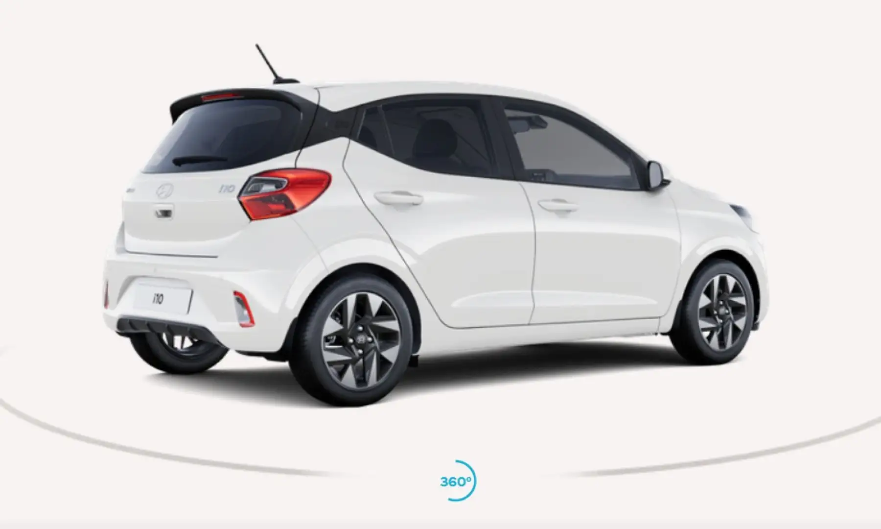 Hyundai i10 Trend*Automatik*Navi*RKam*SitzHeiz*LenkrHeiz Weiß - 2