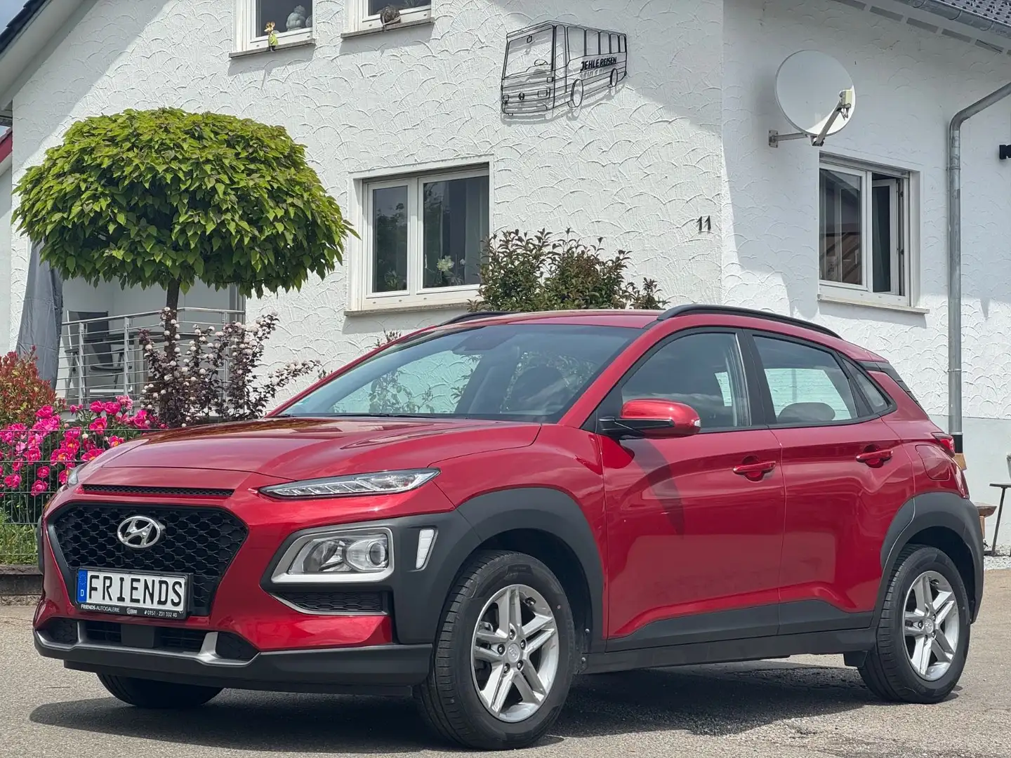 Hyundai KONA Trend 2WD|KAMERA|TEMP|SPURH.|8FACH|GARANTIE Rood - 1