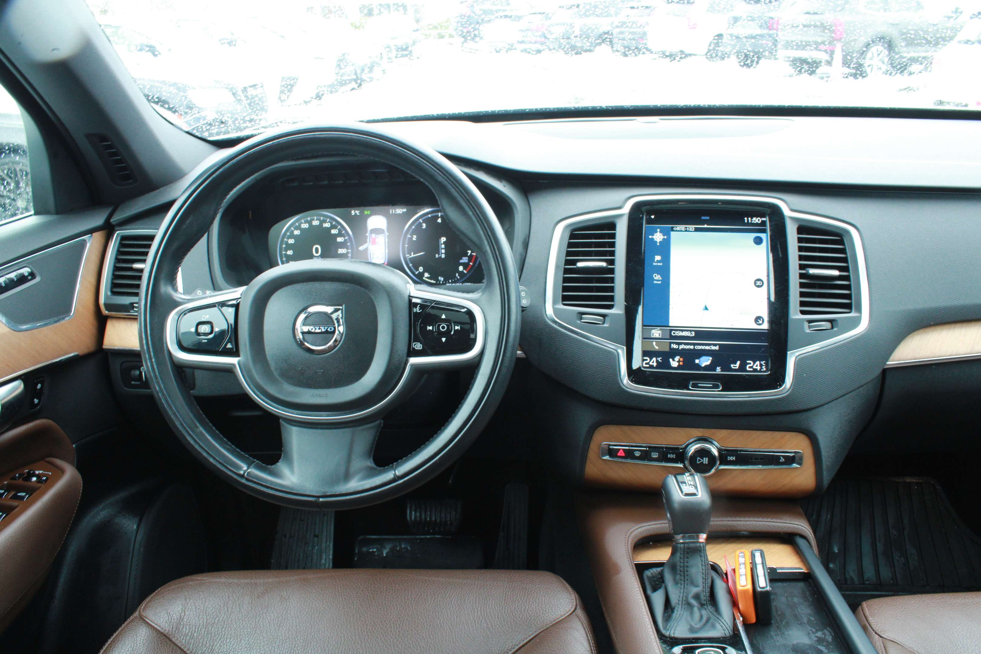 2022 Volvo XC90 T6 AWD Momentum 7-Seater, NAVIGATION, CUIR, MAGS thumb 16