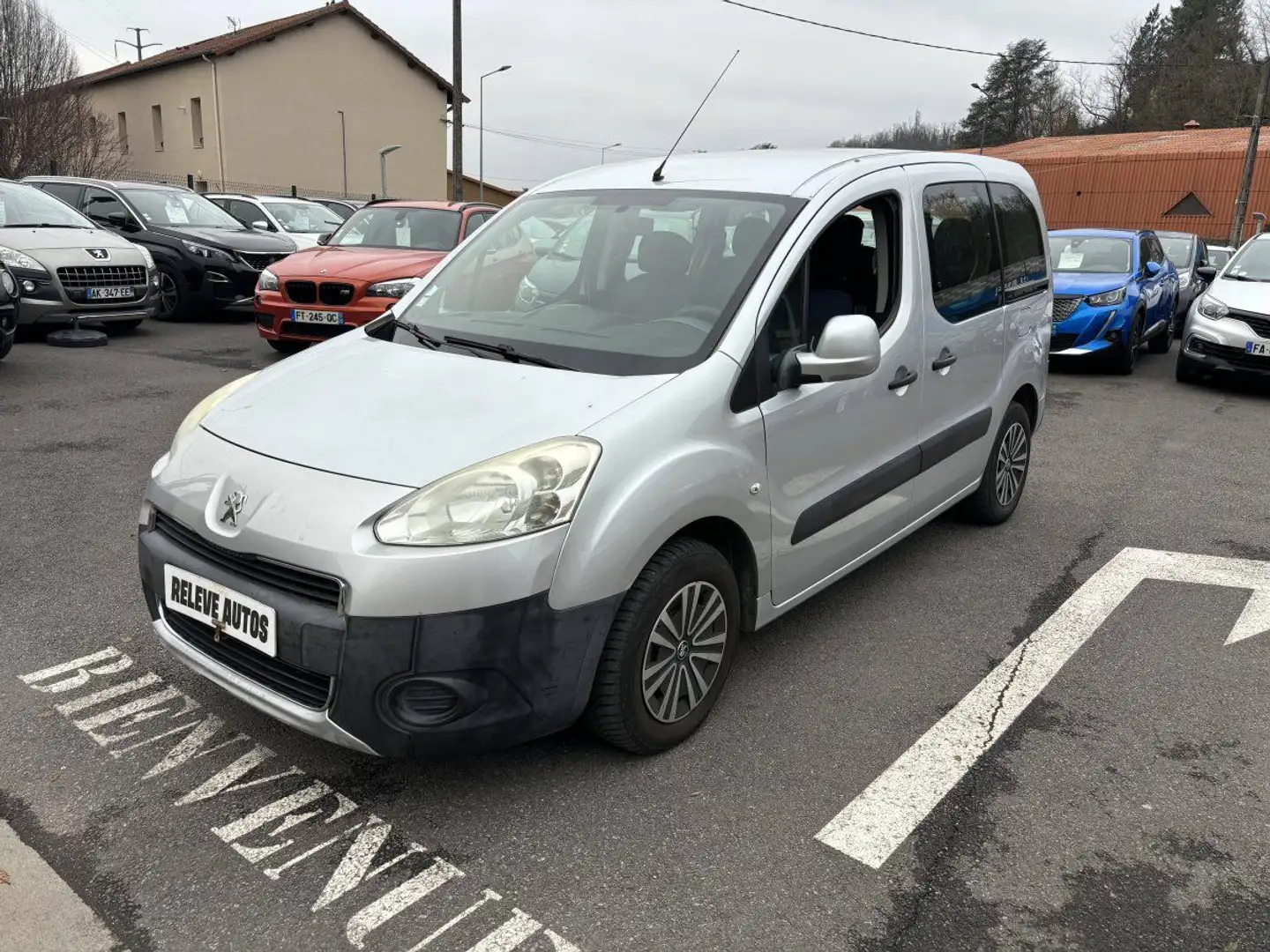 Peugeot Partner 1.6 HDi92 FAP Active 7 places Gris - 2
