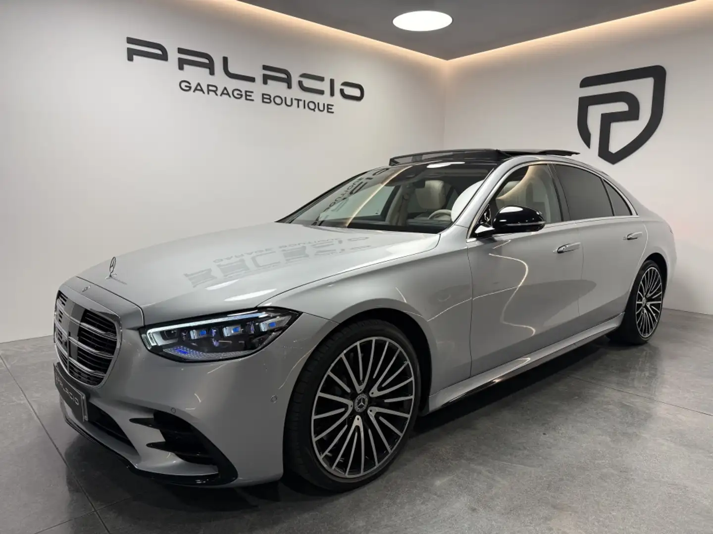 Mercedes-Benz S 350 350d 9G-Tronic 4Matic Plateado - 1