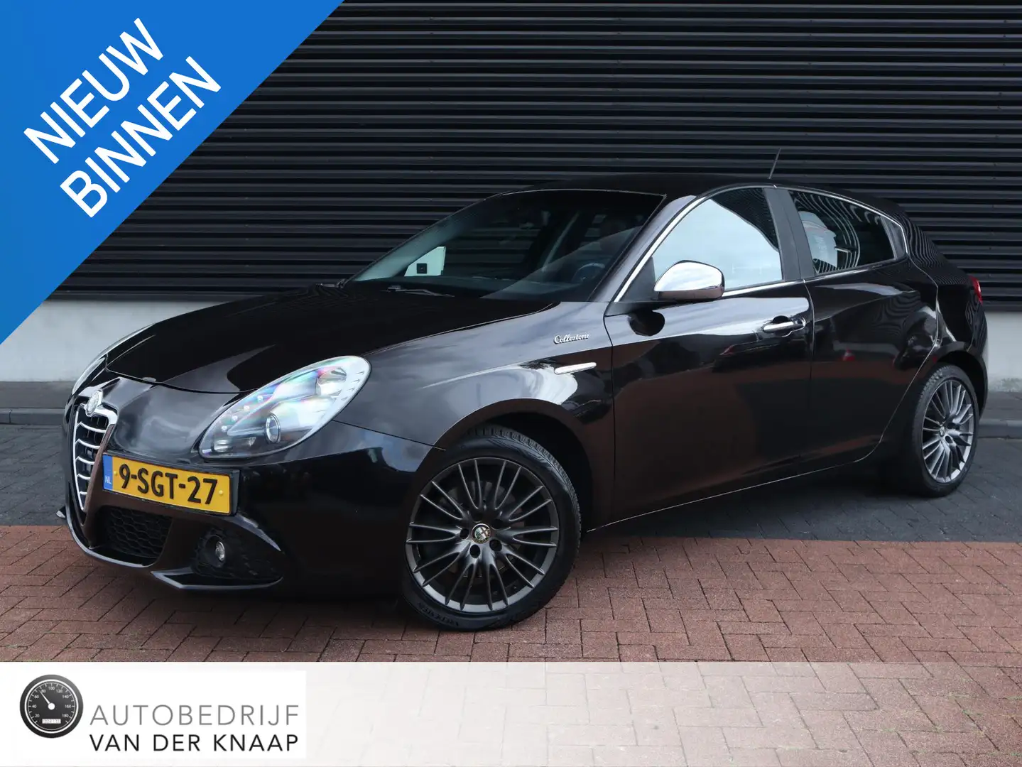 Alfa Romeo Giulietta 1.4 T Distinctive | Clima | Cruise | Leder | Multi Zwart - 1