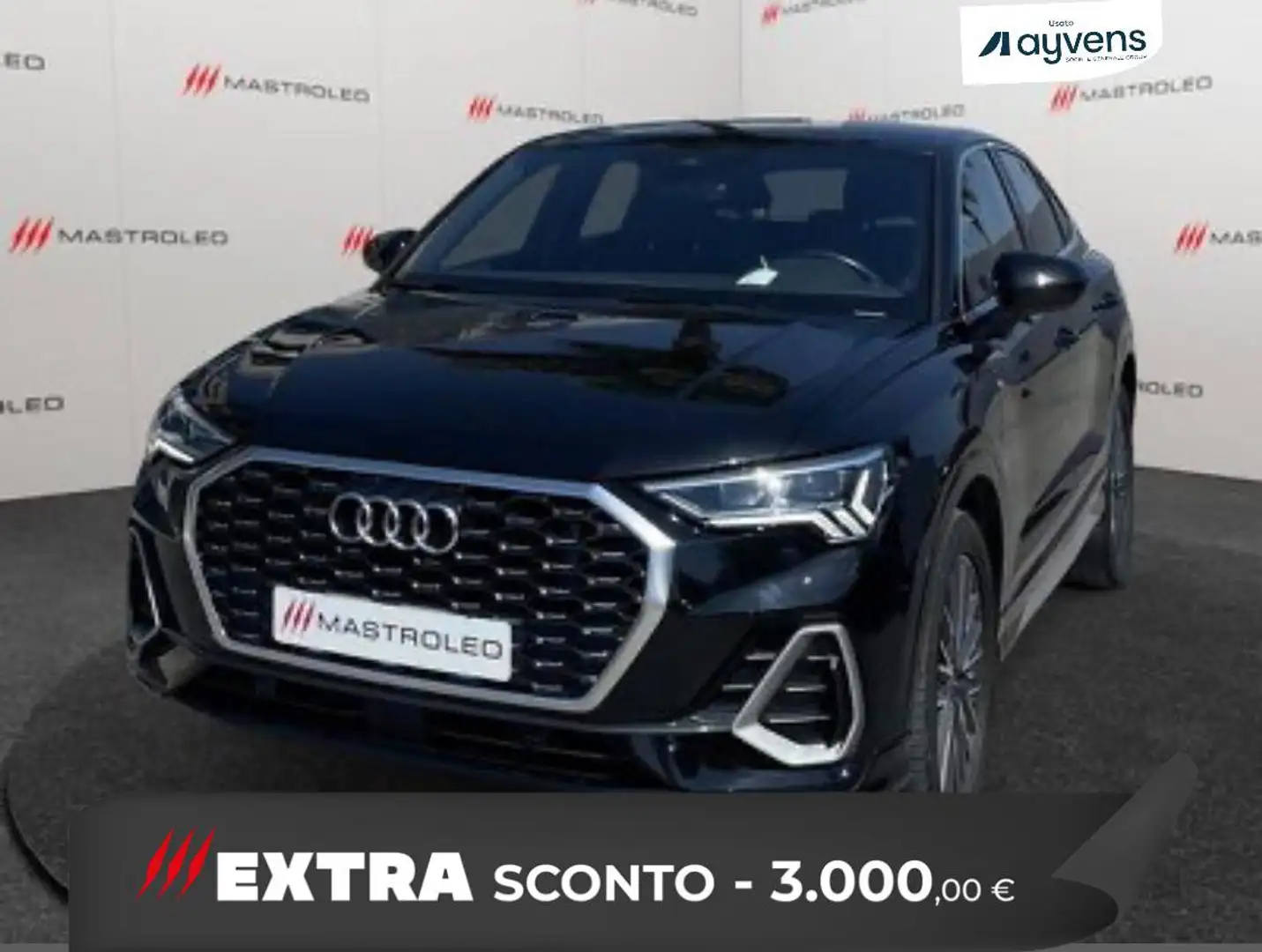 Audi Q3 SPB 45 TFSI e S tronic S line edition,Km Certific Nero - 1