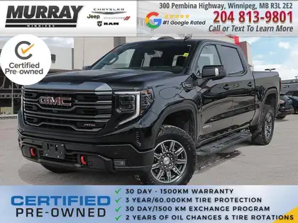 Black 2024 GMC Sierra 1500 Pickup Truck Four-Wheel Drive Automatic