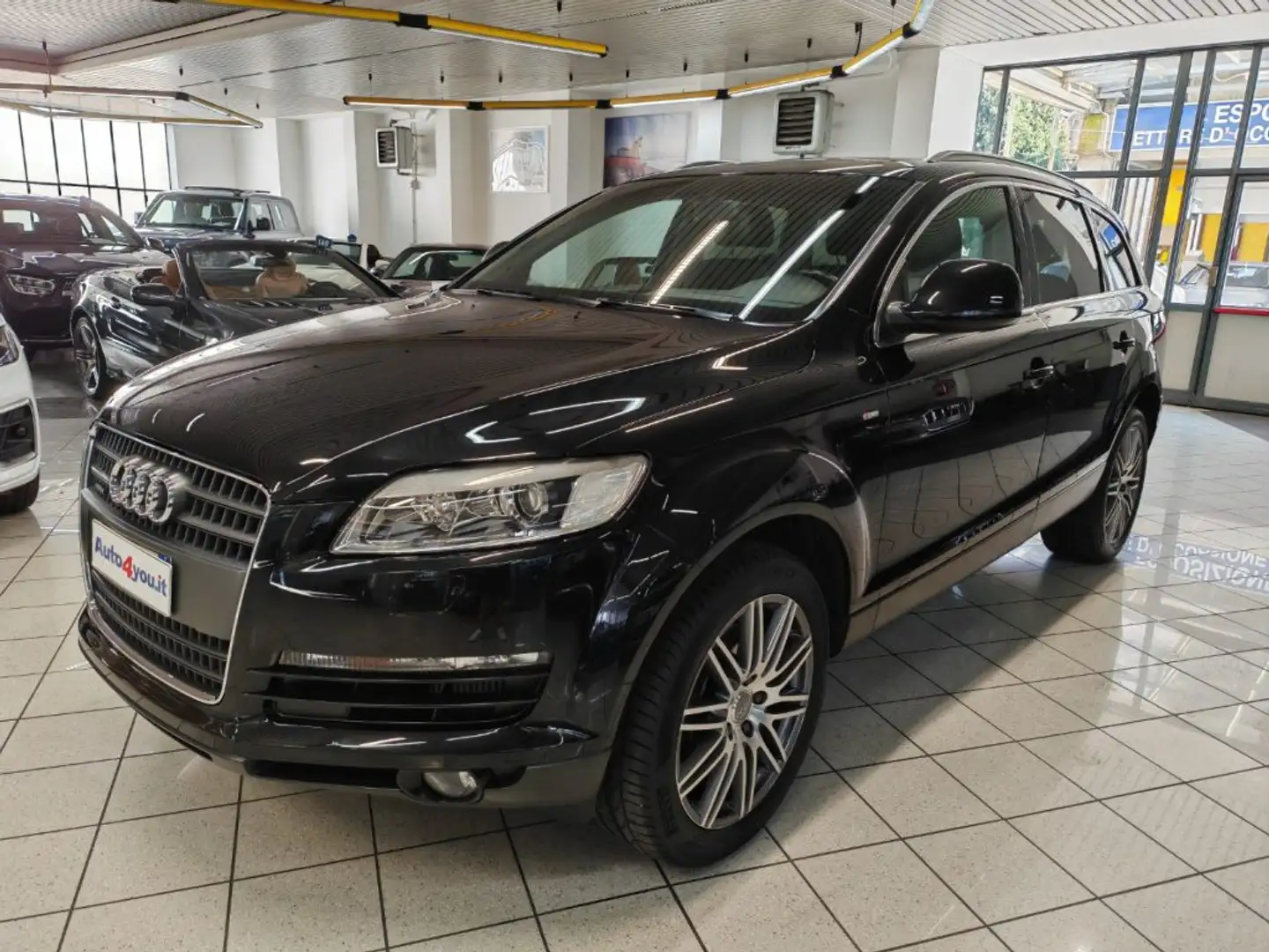 Audi Q7 3.0 TDI quattro Sline S-line UNICOPR STORICO TAGLI Noir - 2