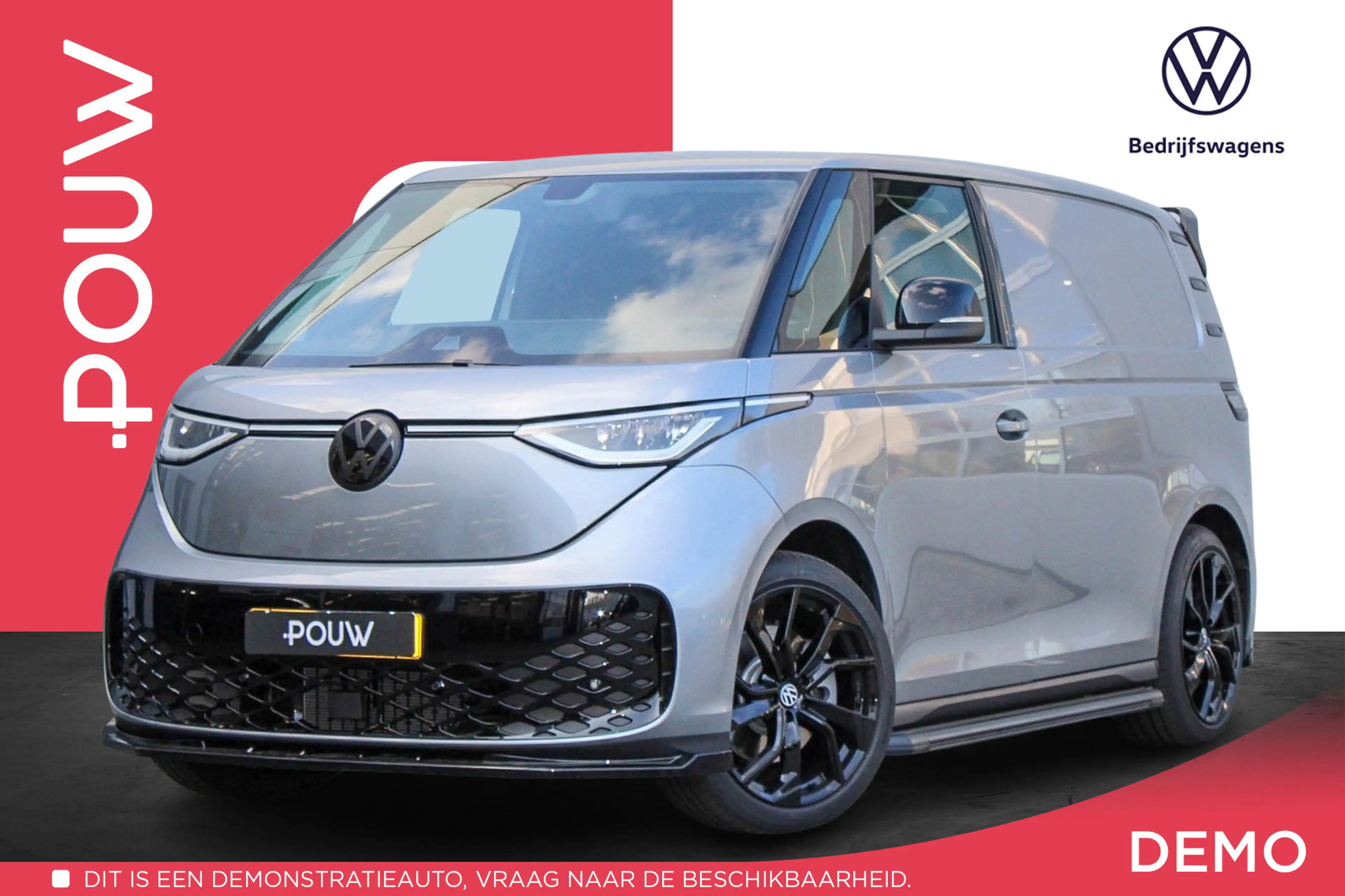 Volkswagen ID. Buzz Cargo 286pk 79 kWh | Trekhaak Wegklapbaar | Spoiler | 19