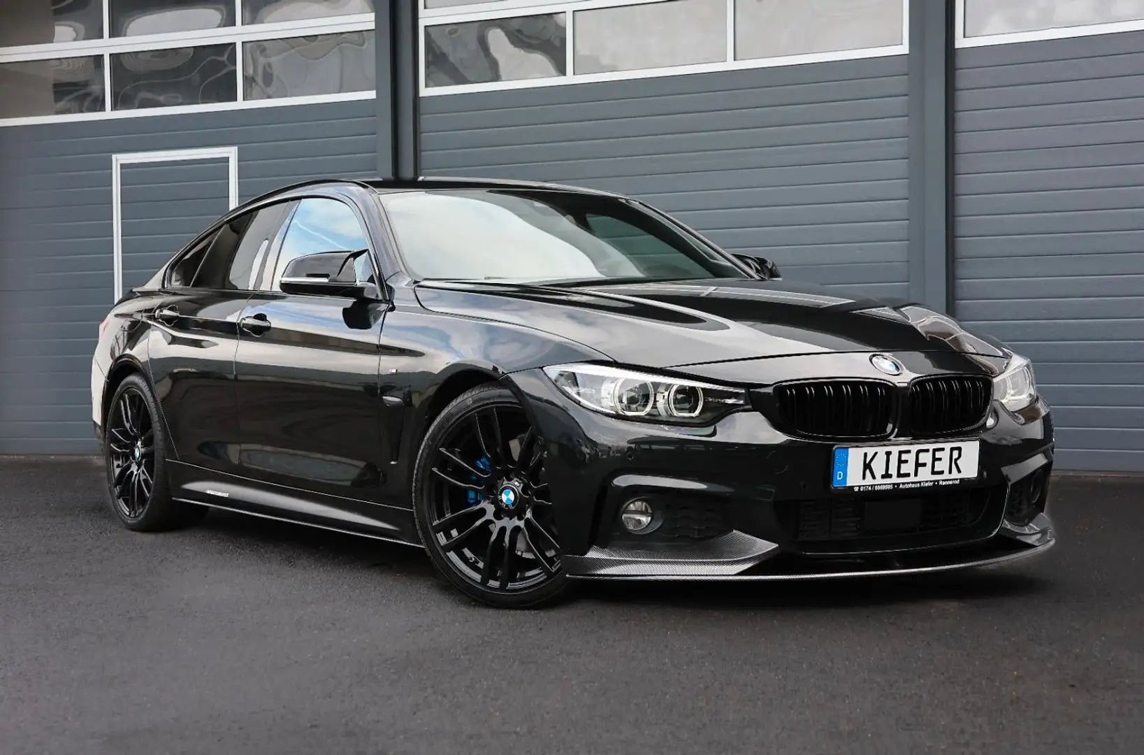 BMW 428 428i Gran Coupé xDrive M/ACC/OLED/HUD/360/TTW/19 Schwarz - 1