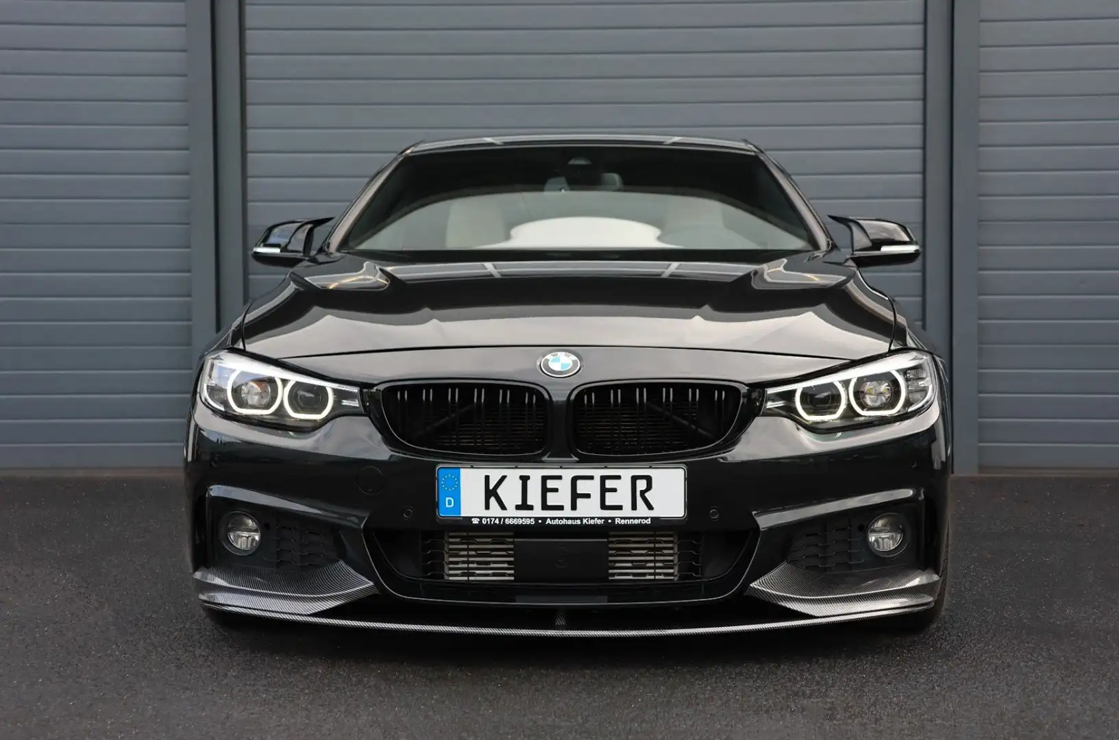 BMW 428 428i Gran Coupé xDrive M/ACC/OLED/HUD/360/TTW/19 Schwarz - 2