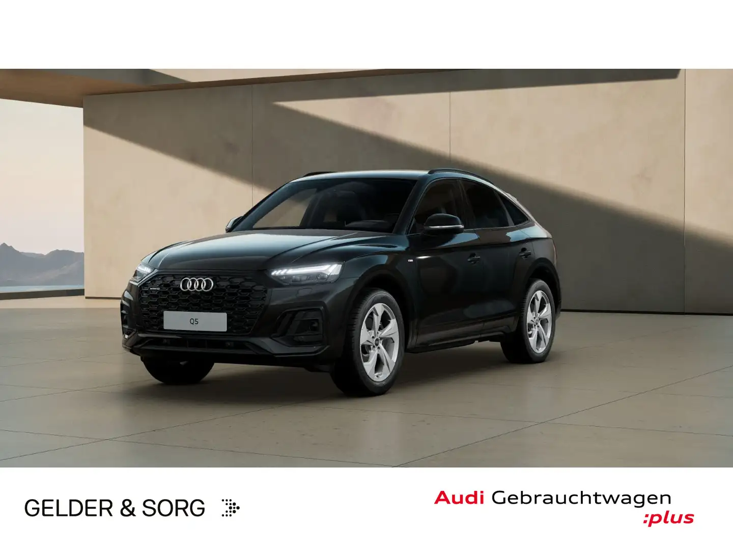 Audi Q5 45 FSI qu. S line AHK*Matrix*360° Schwarz - 1