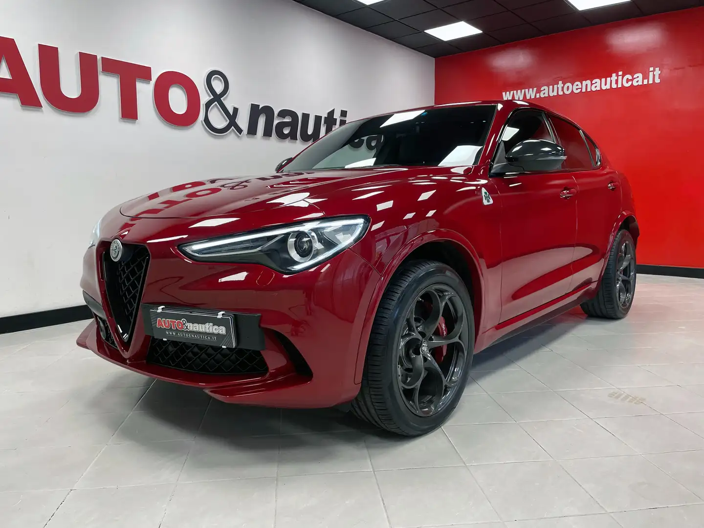 Alfa Romeo Stelvio 2.9 V6 QUADRIFOGLIO Q4 510CV AUTO Rouge - 1
