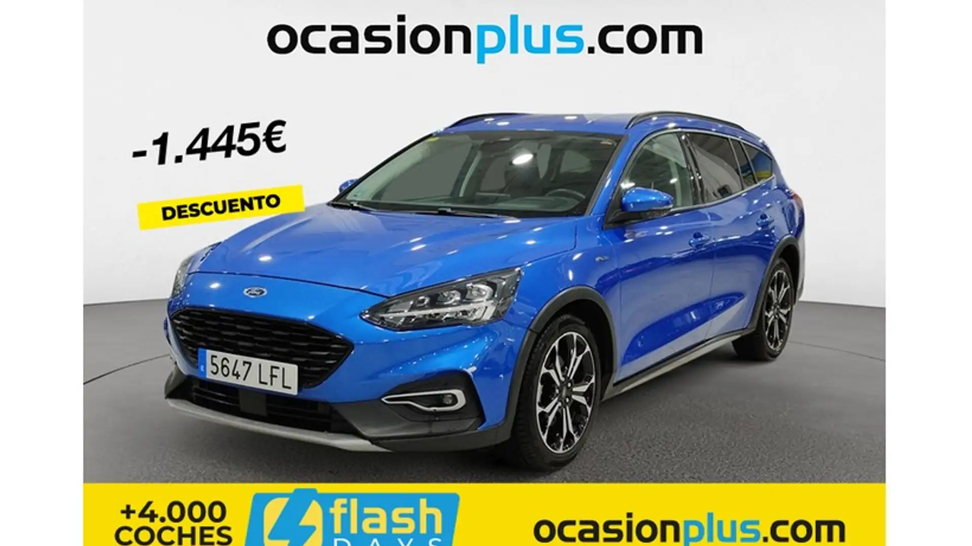 Ford Focus Sportbreak 1.0 Ecoboost Active Azul - 1
