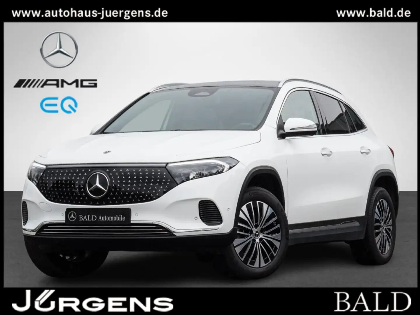 Mercedes-Benz EQA 300 4M Electr-Art/Pano/LED/Kamera/Ambi/Totw Weiß - 1