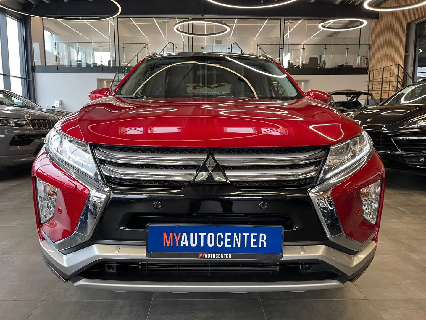 Mitsubishi Eclipse Cross Top 4WD *ACC*HEAD-UP*AHK*NAVI*LED* Rot - 2