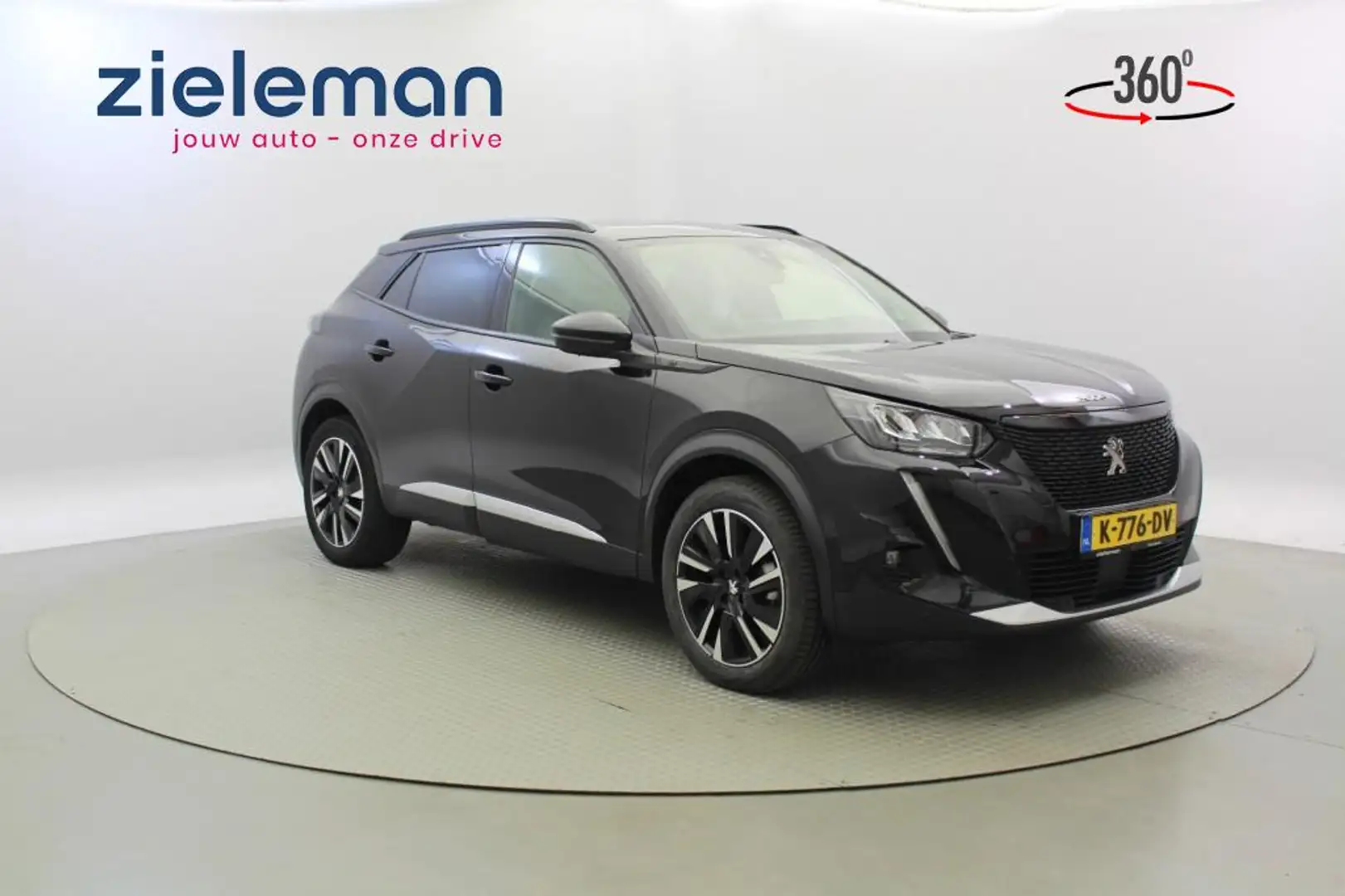 Peugeot 2008 e-2008 EV Allure 50 kWh - Digital Cockpit, Carplay Zwart - 1