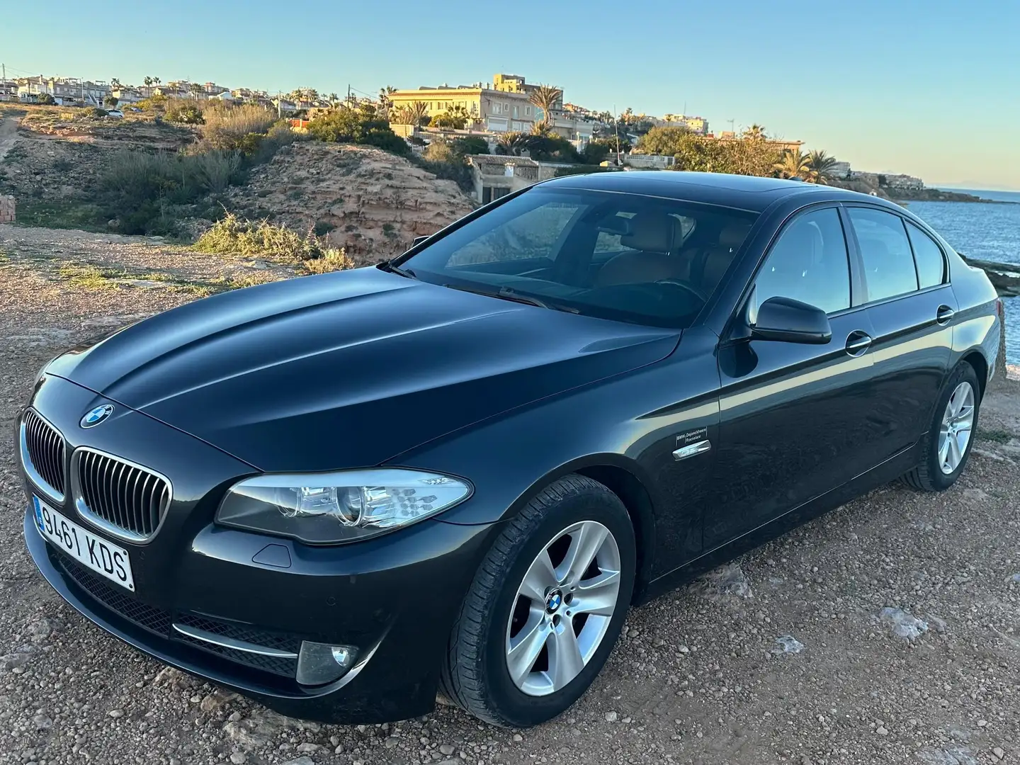 BMW 525 525d Negro - 1