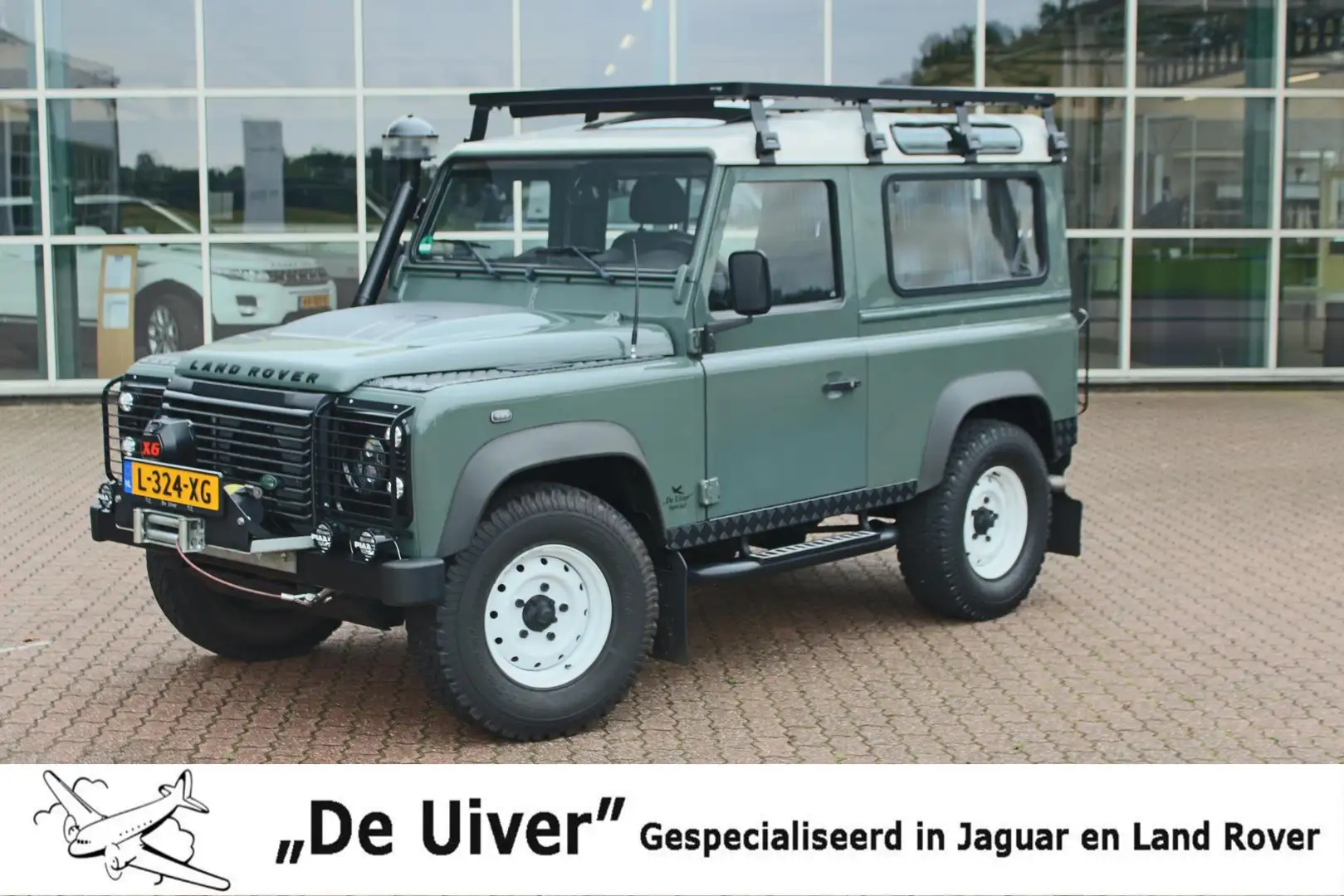 Land Rover Defender 2.4 TD 90 SW De Uiver Special + Airconditioning Vert - 1