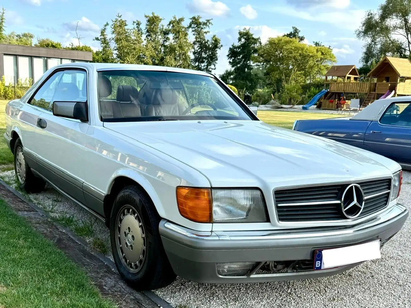 Mercedes-Benz 500 SEC Wit - 1