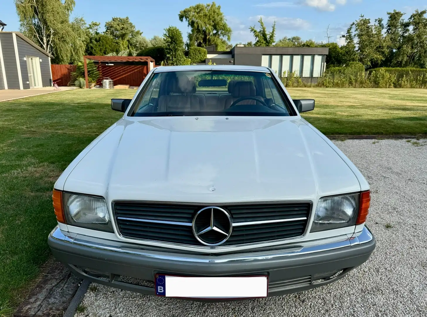 Mercedes-Benz 500 SEC Wit - 2