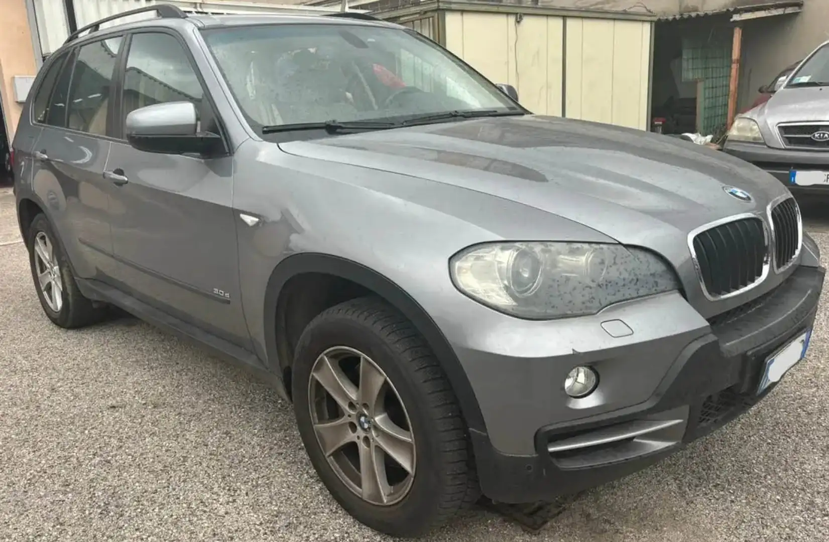BMW X5 X5 E70 xdrive30d (3.0d) Futura auto Grigio - 1