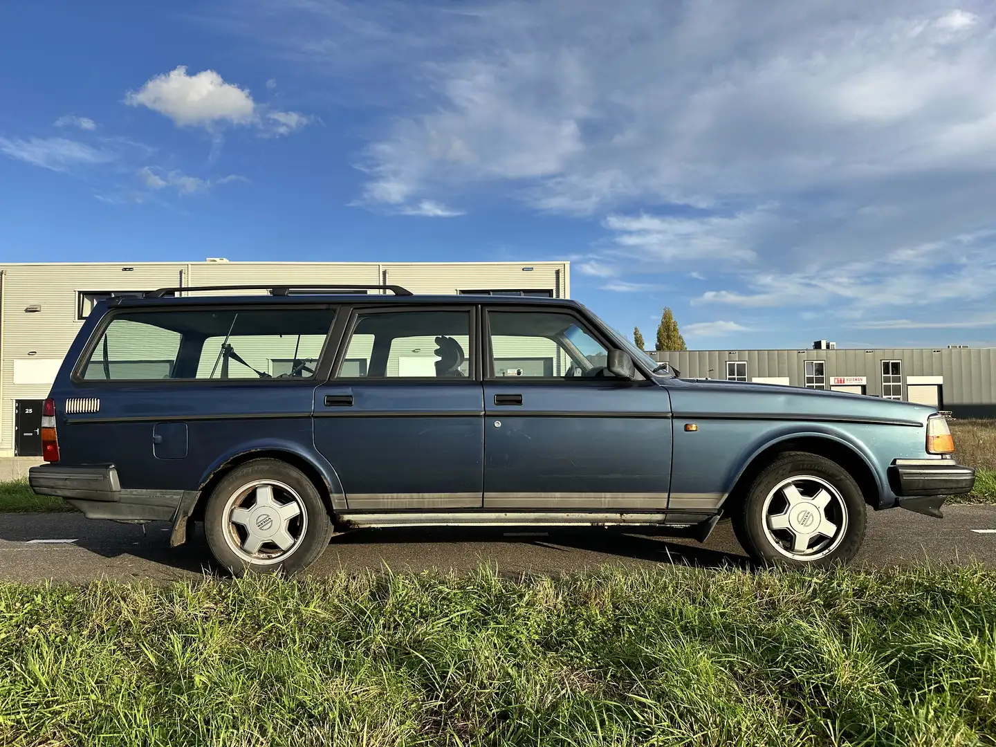 Volvo 240 GLT 2.3i Polar Blauw - 1