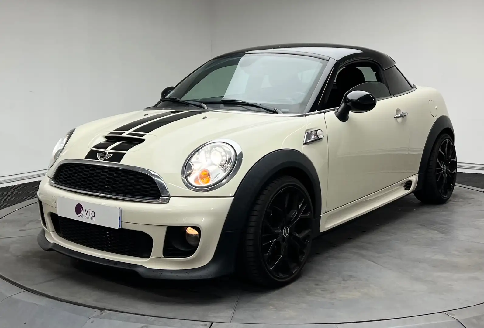 MINI Cooper SD 143 ch Cooper SD - PACK JCW Beige - 1