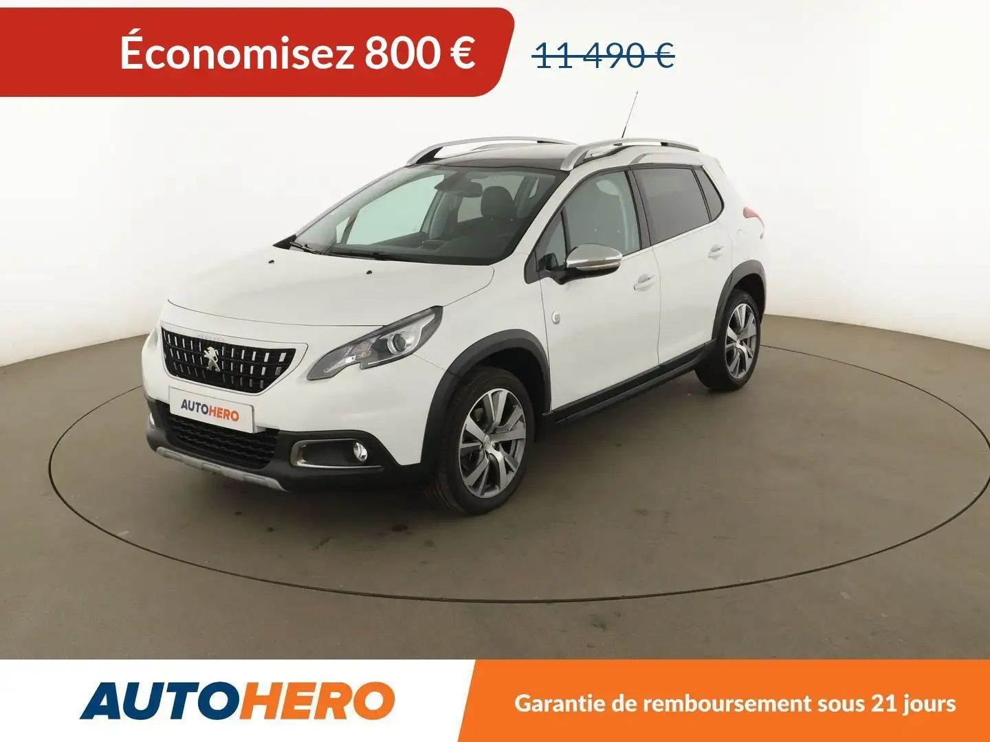 Peugeot 2008 1.2 PureTech Crossway EAT6 Blanc - 1