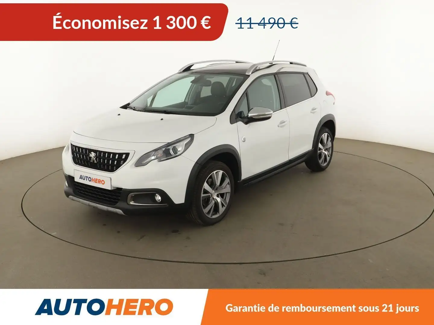 Peugeot 2008 1.2 PureTech Crossway EAT6 Blanc - 1