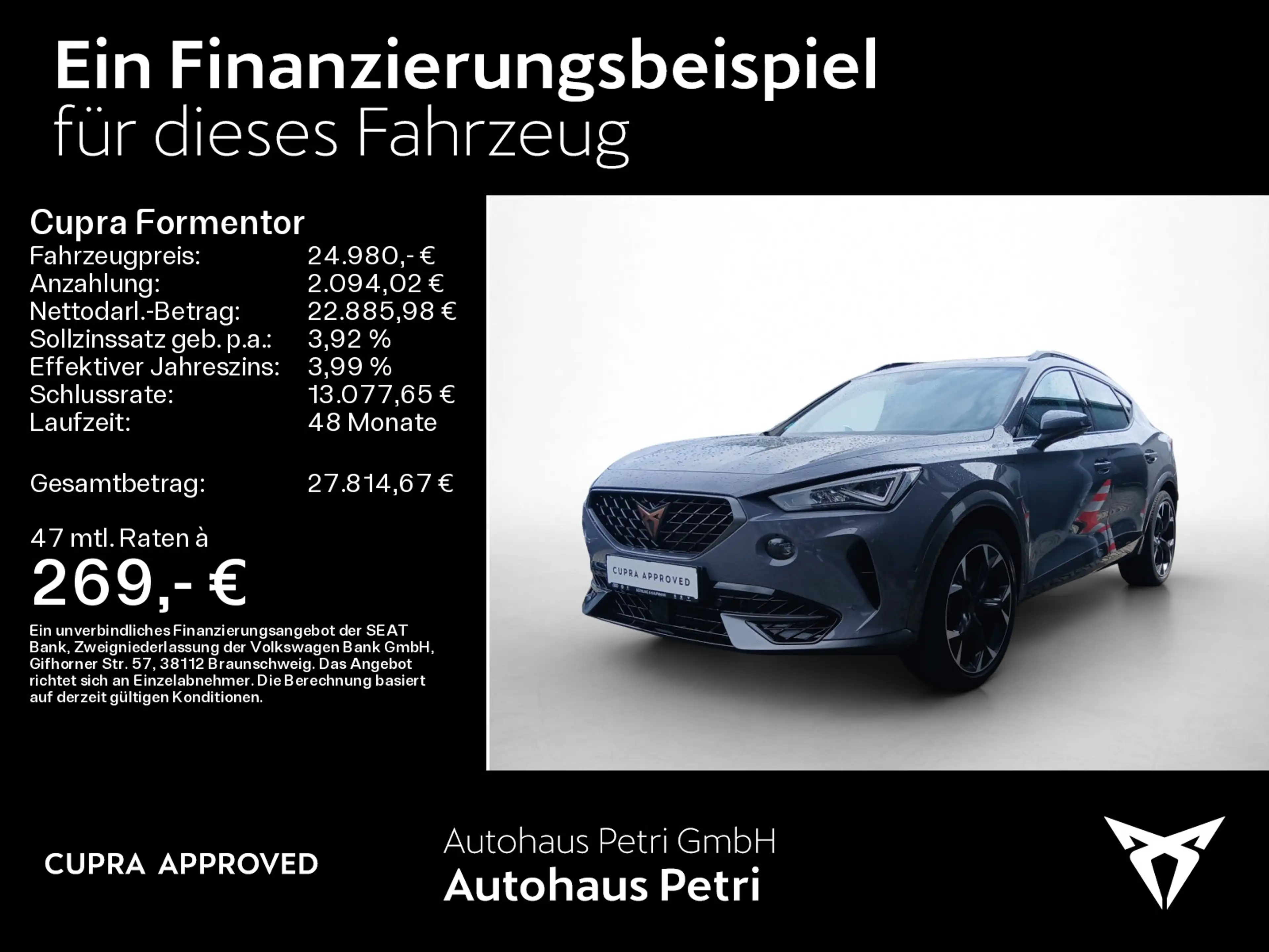 CUPRA Formentor Cupra Formentor VZ 1.4 TSI eHybrid*NAVI*PANO*AHK — photo 2