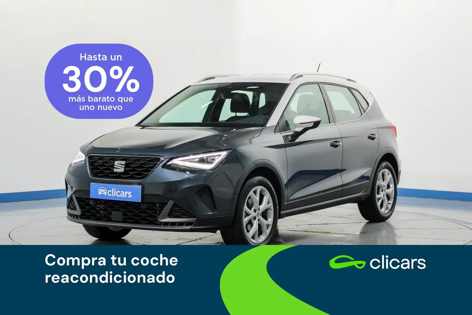 SEAT Arona 1.0 TSI S&S FR DSG7 XM 110 Gris - 1